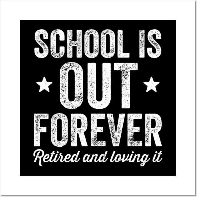 school is out forever Wall Art by captainmood